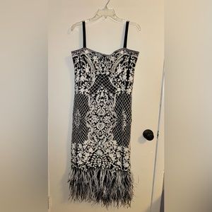 Beaded Midi Dress